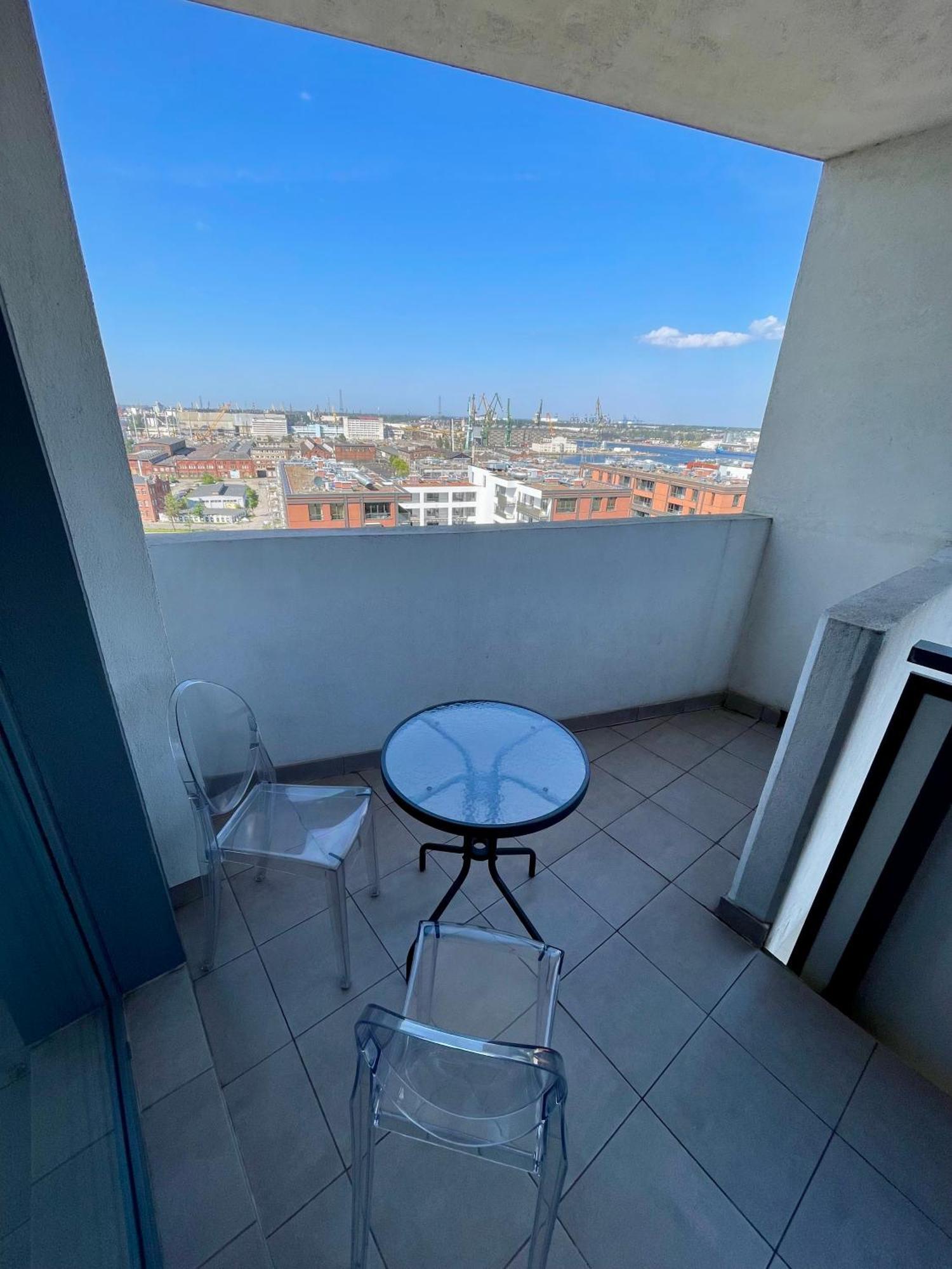 Bastion Walowa - Luxury Apartment With Beautiful View Gdańsk Kültér fotó