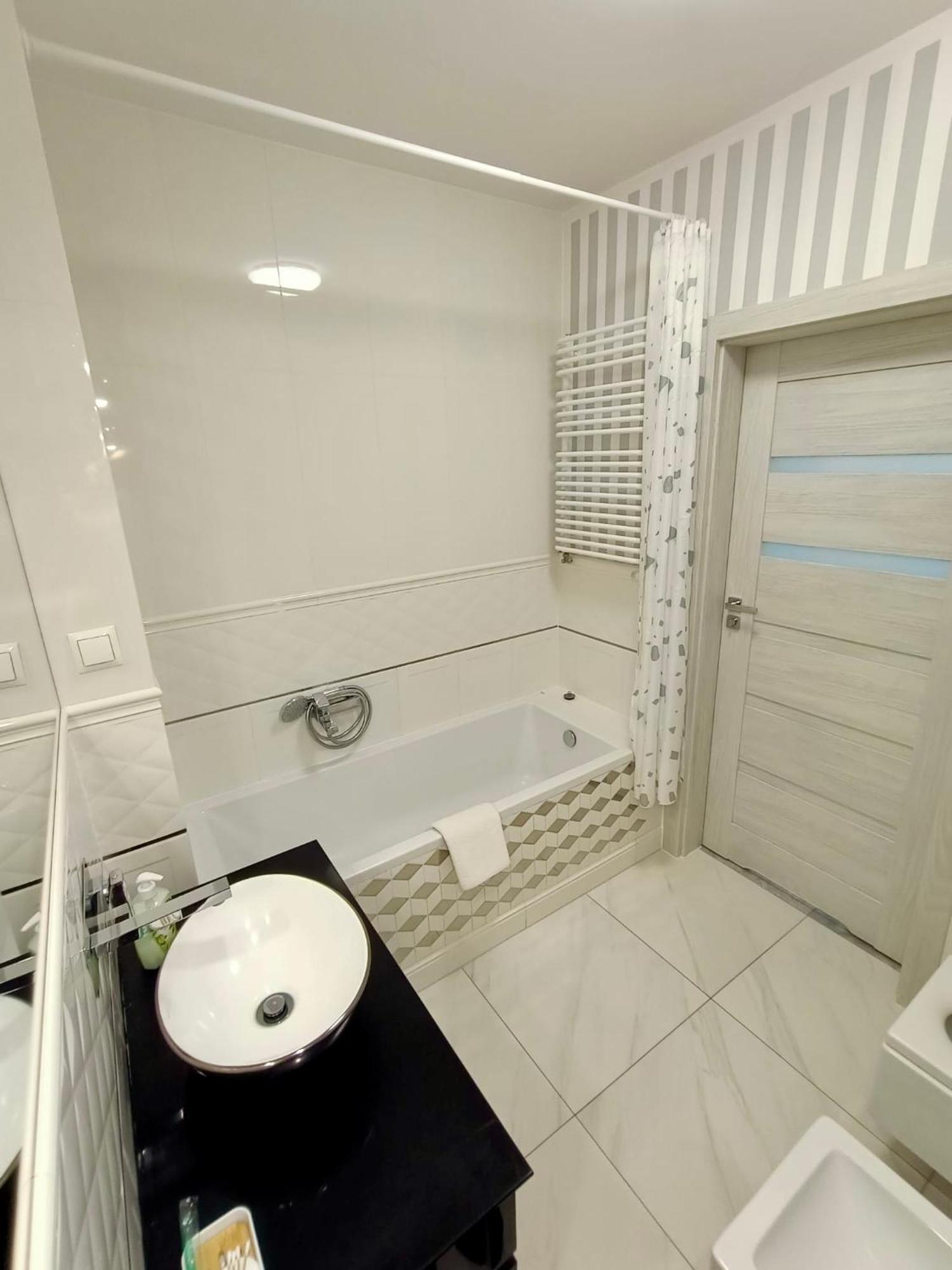 Bastion Walowa - Luxury Apartment With Beautiful View Gdańsk Kültér fotó
