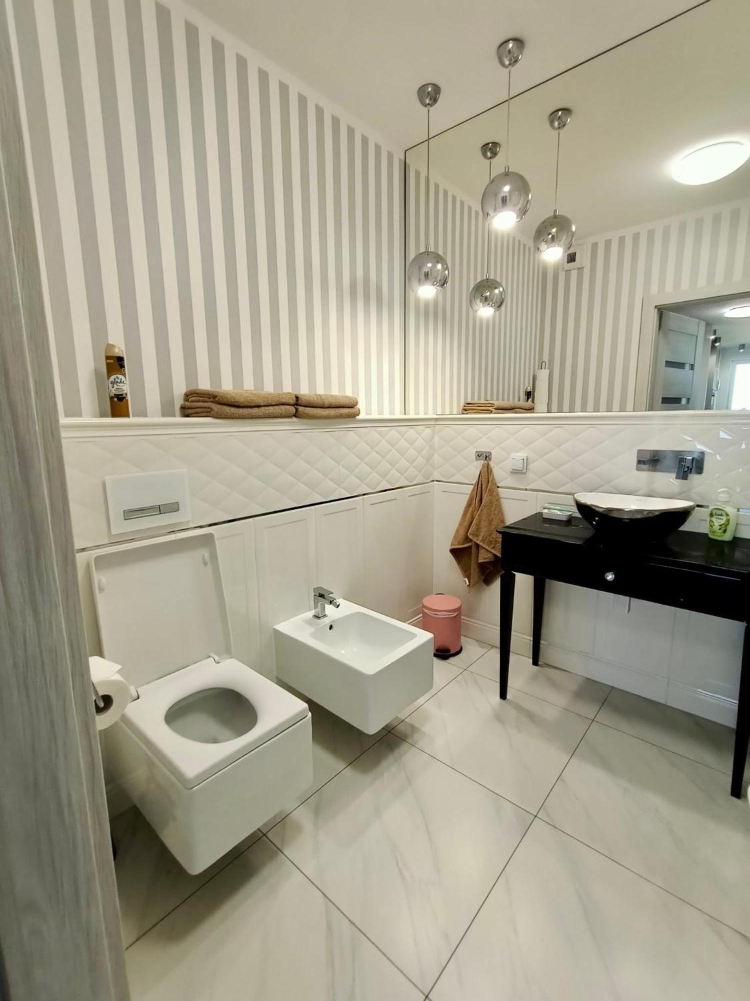 Bastion Walowa - Luxury Apartment With Beautiful View Gdańsk Kültér fotó