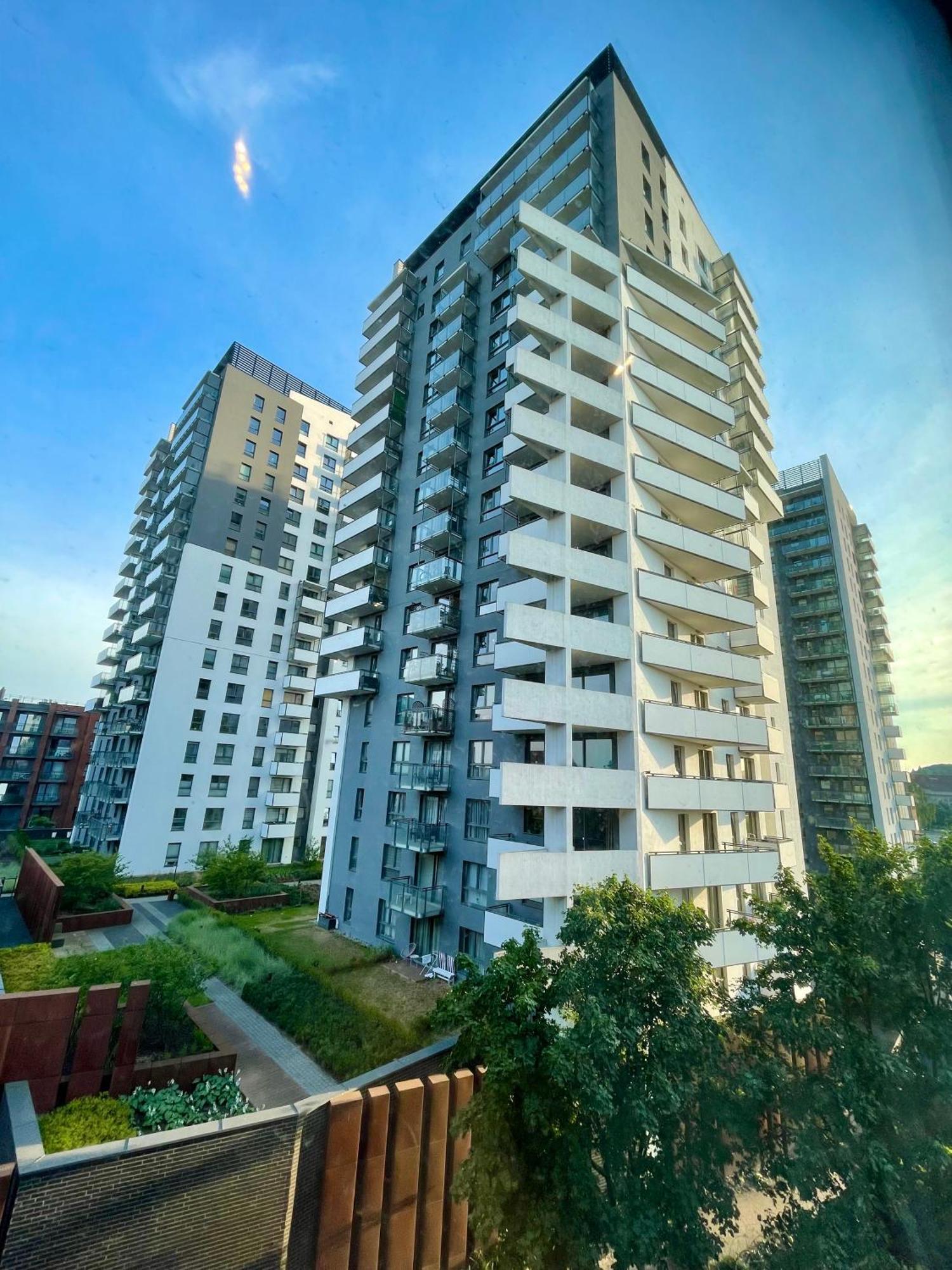 Bastion Walowa - Luxury Apartment With Beautiful View Gdańsk Kültér fotó
