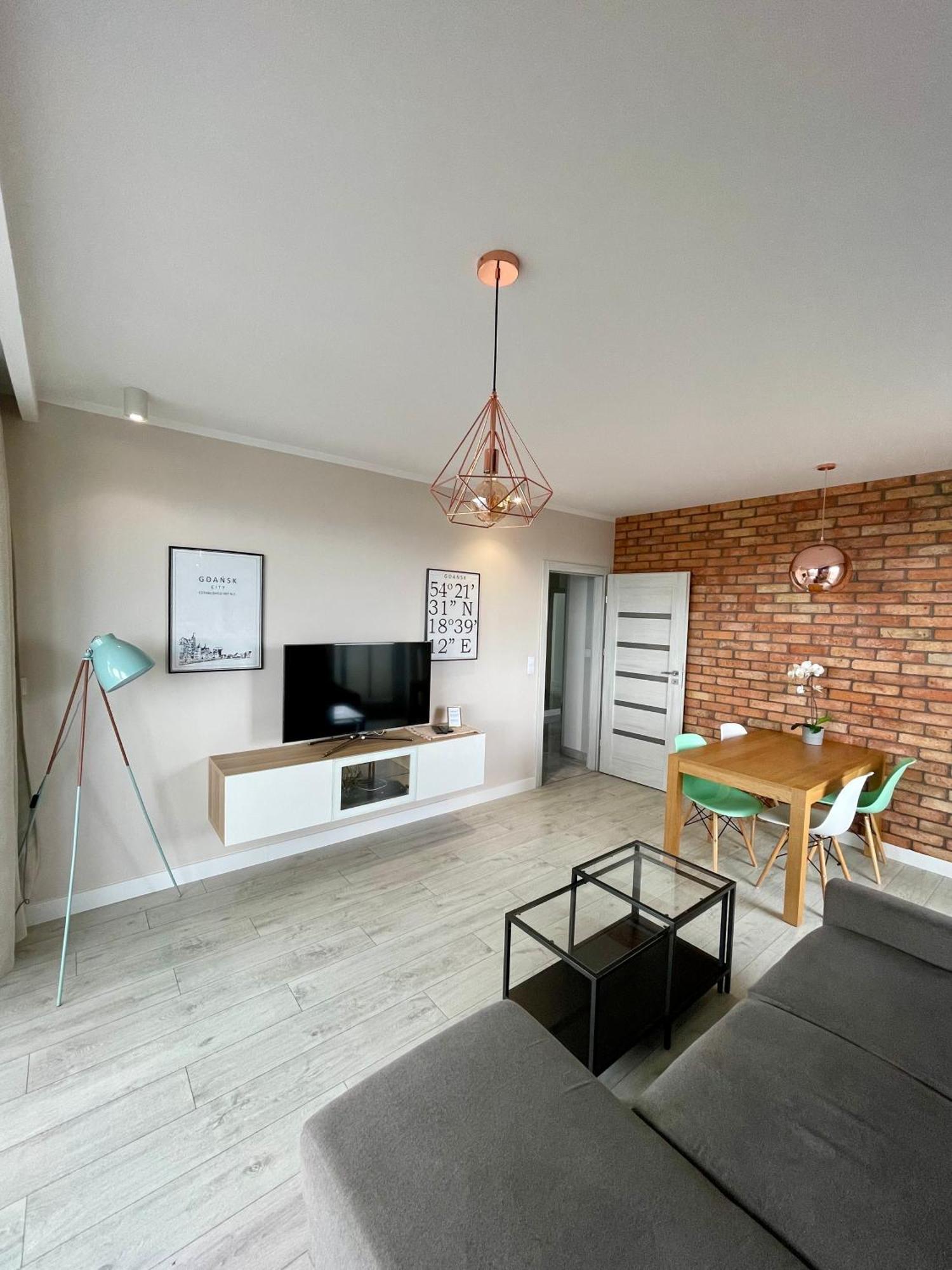 Bastion Walowa - Luxury Apartment With Beautiful View Gdańsk Kültér fotó