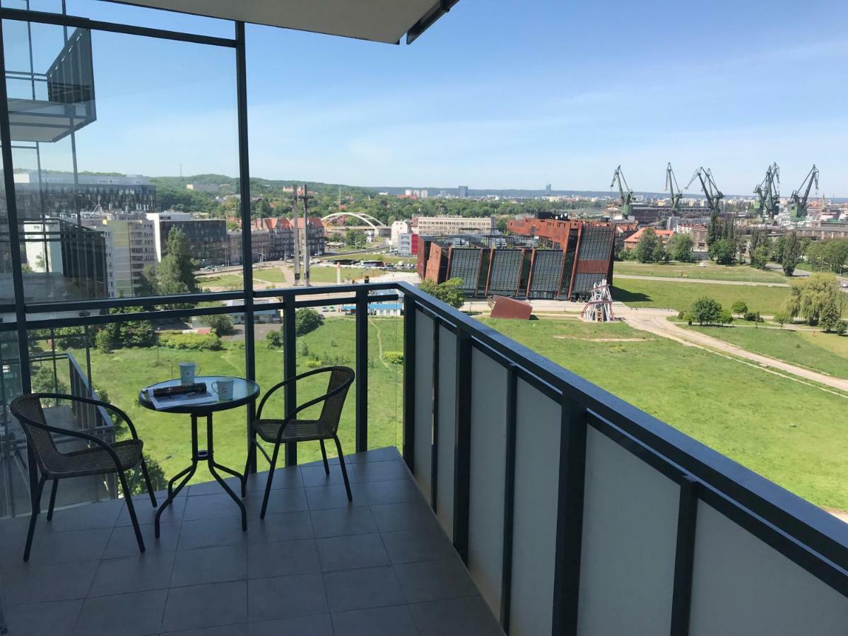 Bastion Walowa - Luxury Apartment With Beautiful View Gdańsk Kültér fotó