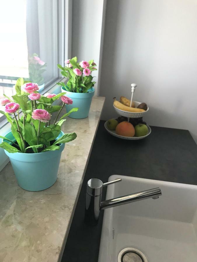 Bastion Walowa - Luxury Apartment With Beautiful View Gdańsk Kültér fotó